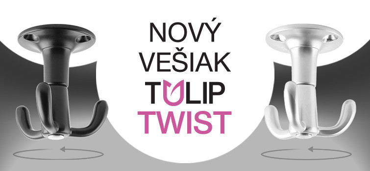 Multifunkčný otočný vešiak Twist