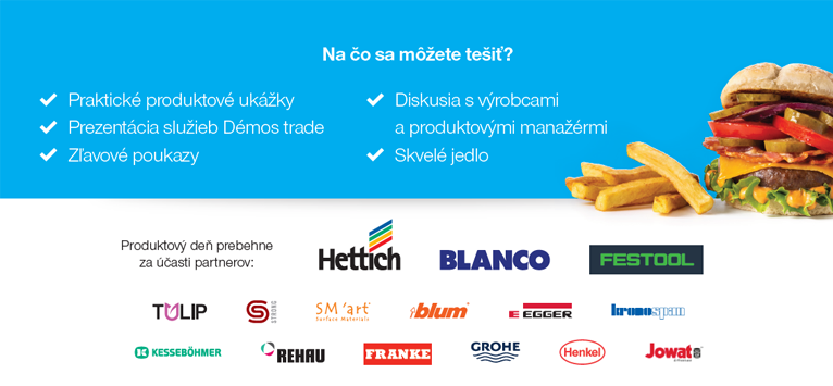 Pozývame vás na produktové dni Pozývame vás na produktové dni
