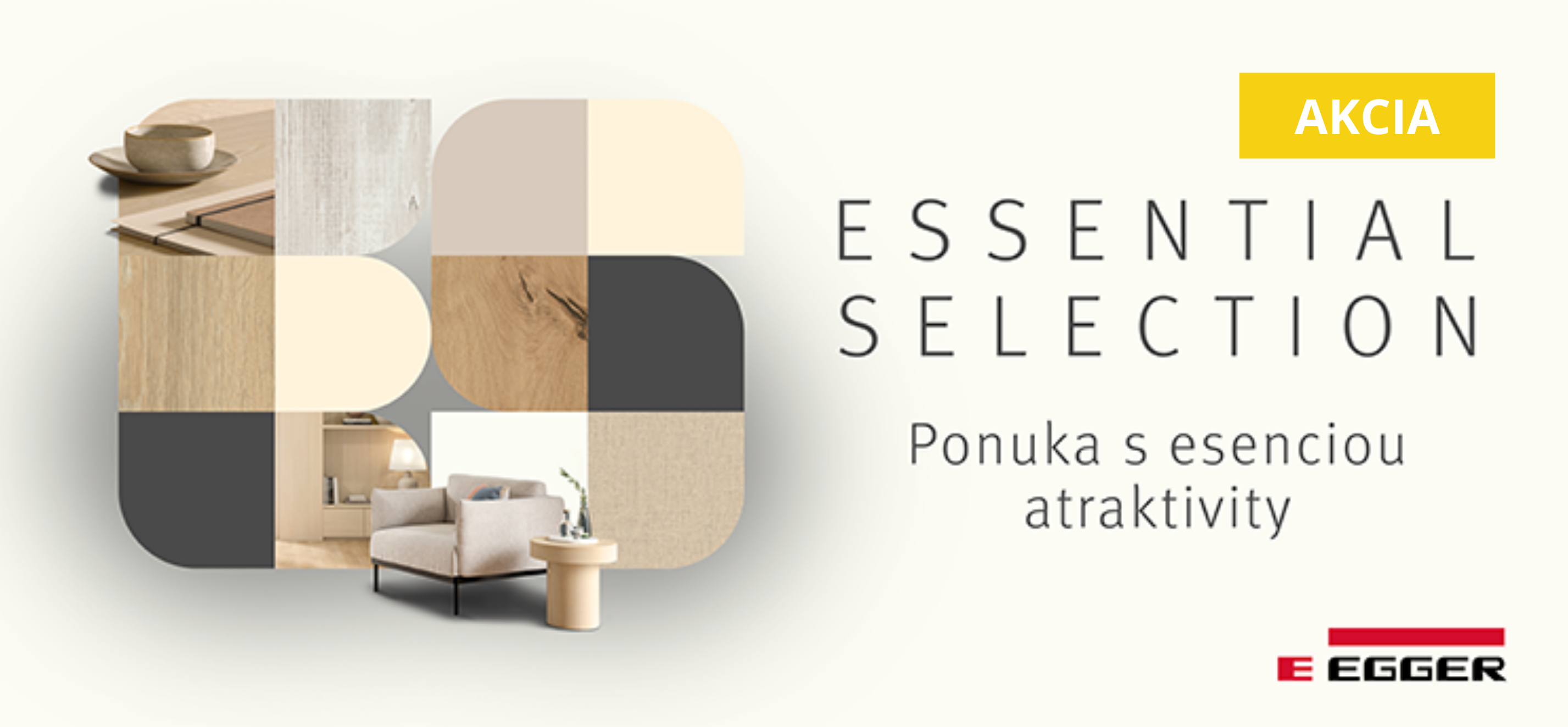 Osem nadčasových dekorov Egger za zvýhodnené ceny