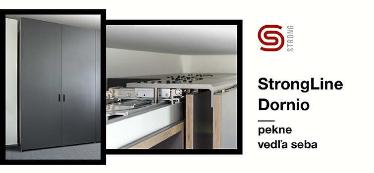 StrongLine Dornio: posuvné dvere v jednej rovine
