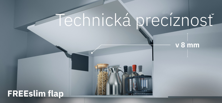 Kesse: Ultratenká revolúcia vo výklopných mechanizmoch