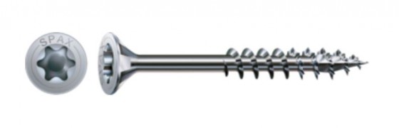SPAX skrutka 6x120/68 zápustná hlava TXS,W,4C MH, čiastočný závit