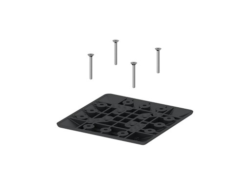 HETTICH 9243049 LegaDrive spojovacia doska 170x170, sivá