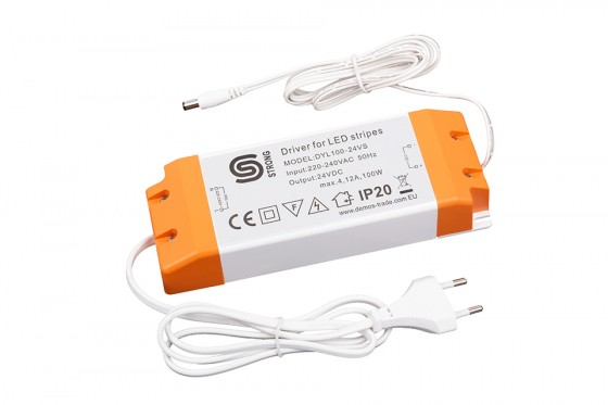StrongLumio napájací zdroj plochý LED 24V 100W