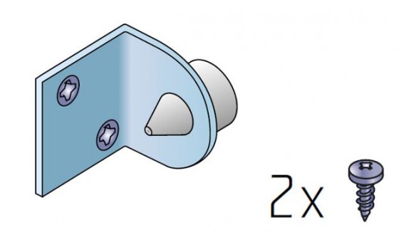 S-S20/30 - doraz + 2x skrutka