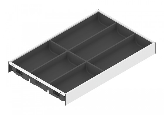 BLUM ZC7S500BS3 Ambia Line priborník 300/500 biela/šedá