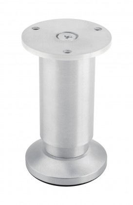 StrongLegs nábytková noha FA005, 120Rmm, hliník brúsený