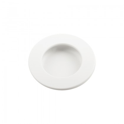 TULIP úchytka zápustná Into biela plast