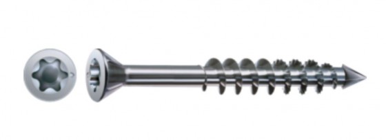 SPAX skrutka M 4x60/40 zápustná hlava TXS, W, C, čiastočný závit