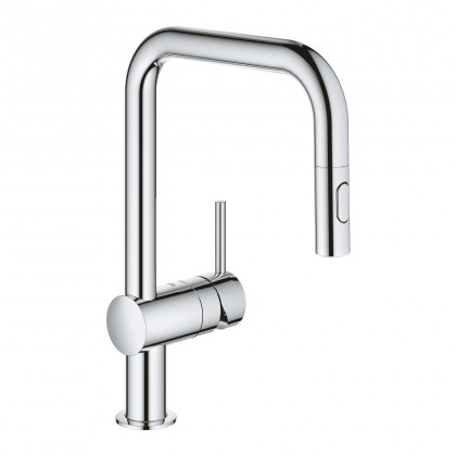 GROHE 32322002 bateria Minta U-výpusť vyťahovacia sprcha chrom