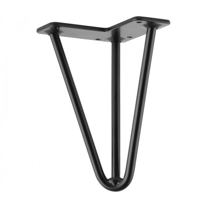 StrongLegs nábytková noha FS004, 175mm, čierna mat