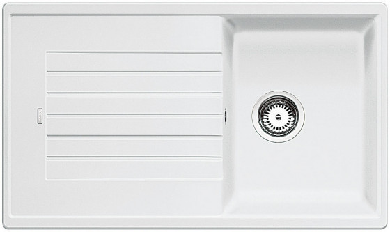 BLANCO 516740 drez ZIA 45 SL biela bez excentru SILGRANIT PuraDur