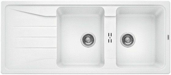 BLANCO 519701 drez SONA 8 S biela bez excentru SILGRANIT PuraDur