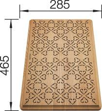 BLANCO 237591 Krájacia doska s ornamentom ku Drezu FARON XL 6 S
