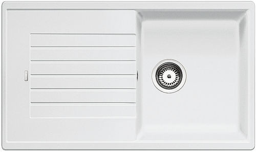 BLANCO 520515 drez ZIA 5 S biela bez excentru SILGRANIT PuraDur