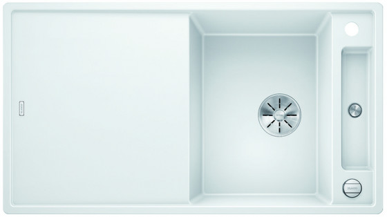 BLANCO 523219 drez AXIA III 5 S biela InFino s excentrom SILGRANITPuraDur