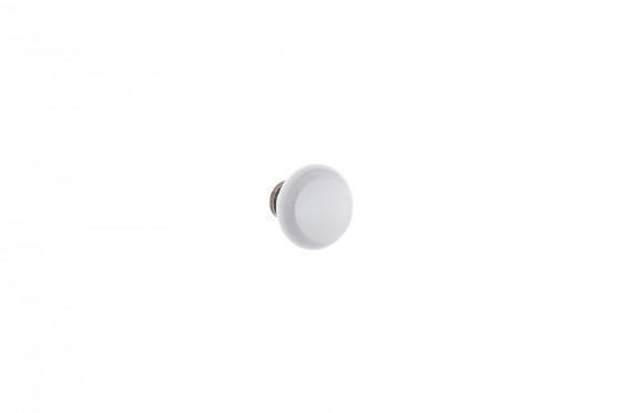 TULIP knob Sara starocín/porcelán biely