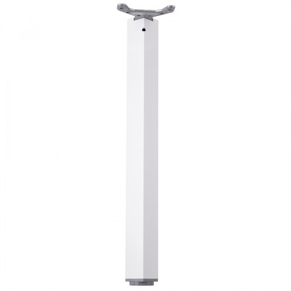 StrongLegs stolová noha TA001, 820R/60x60mm, biela lesk