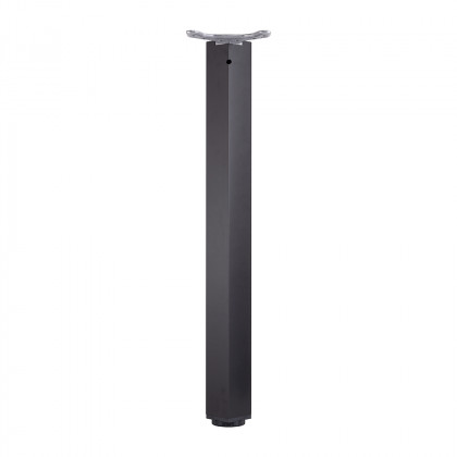 StrongLegs stolová noha TA001, 820R/60x60mm, čierna mat
