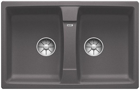 BLANCO 524961 Drez LEXA 8 šedá skala SILGRANIT® PuraDur®