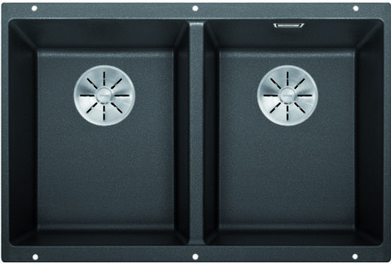 BLANCO 525987 Drez  SUBLINE 350/350-U  čierný SILGRANIT®PuraDur® InFino manuál