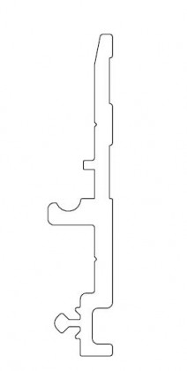 TERNO Diva Fluid vodiaci profil 2570 elox 6m