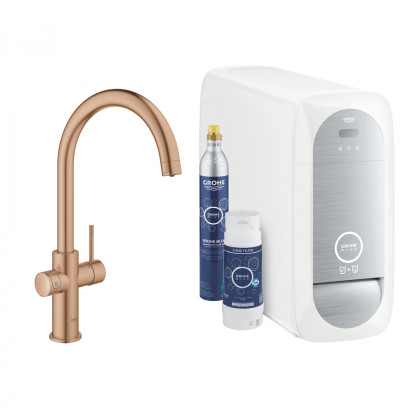 GROHE 31455DL1 Blue Home základná sada C-výpusť kartáčovaný Warm Sunset