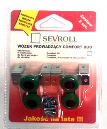SEVROLL 10203 Comfort horný vozík 18mm - 2ks