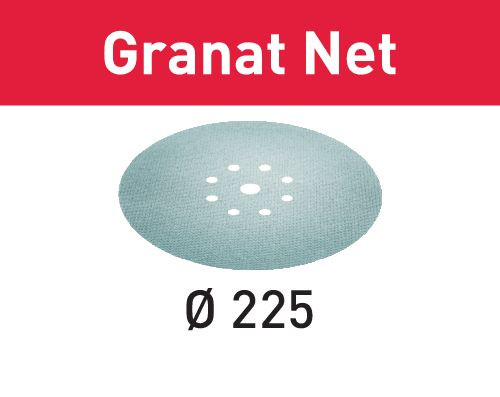 FESTOOL 203315 Sieťové brúsne prostriedky STF D225 P150 GR NET/25 Granat Net