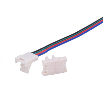 StrongLumio spojka LED pásikov 10mm - Kábel 4 linka