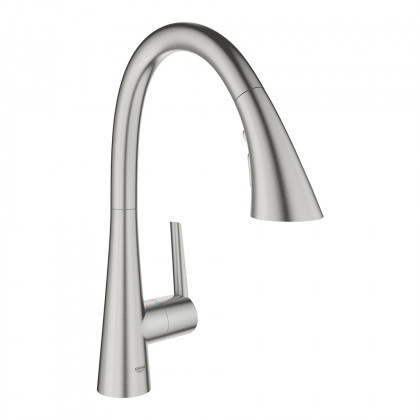GROHE 30440DC0 Batéria SCALA C-výpusť s vyťah. sprchou s 3 prúdmi supersteel