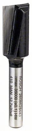 BOSCH 2608628443 Rovná fréza, 6 mm, d1 = 12,7 mm, l = 19,6 mm, g = 51 mm