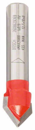 BOSCH 2608629369 Drážkovacia fréza V Expert 8 mm/d=12,7 mm/l=10 mm/g=44,5 mm/90°