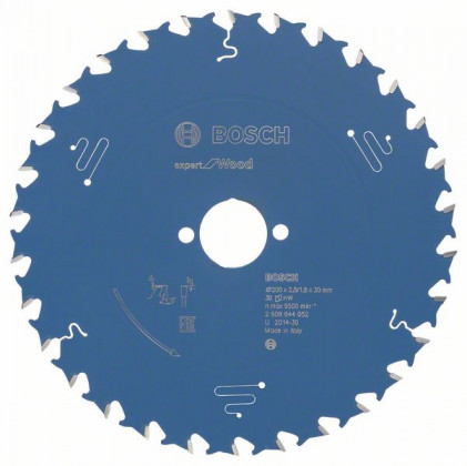 BOSCH 2608644052 Pílový kotúč Expert for Wood 200 x 30 x 2,8 mm, 30
