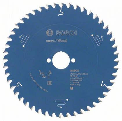 BOSCH 2608644053 Pílový kotúč Expert for Wood 200 x 30 x 2,8 mm, 48