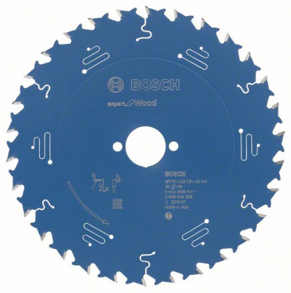 BOSCH 2608644058 Pílový kotúč Expert for Wood 210 x 30 x 2,8 mm, 30