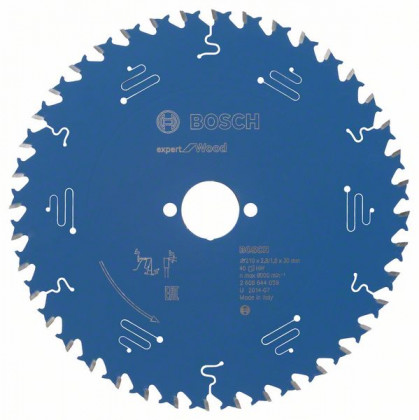 BOSCH 2608644059 Pílový kotúč Expert for Wood 210 x 30 x 2,8 mm, 40