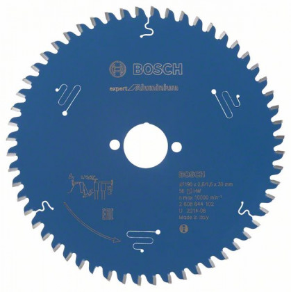 BOSCH 2608644102 Pílový kotúč Expert for Aluminium 190 x 30 x 2,6 mm, 56