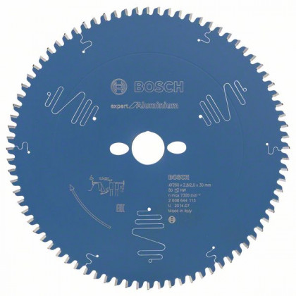 BOSCH 2608644113 Pílový kotúč Expert for Aluminium 260 x 30 x 2,8 mm, 80