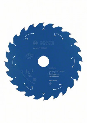 BOSCH 2608644516 Pílový kotúč pre AKU píly Expert for Wood 210x1,7/1,2x30 mm, 24