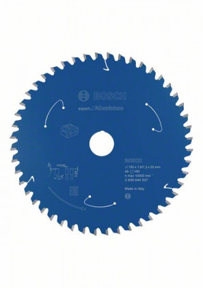 BOSCH 2608644537 Pílový kotúč pre AKU píly Expert for Aluminium 150x1,8x20, 48
