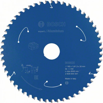 BOSCH 2608644541 Pílový kotúč pre AKU píly Expert for Aluminium 190x1,8x30, 54