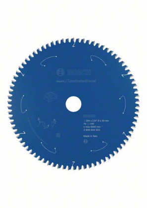 BOSCH 2608644553 Pílový kotúč pre AKU Expert for Laminated Panel 254x2,6x30, 78
