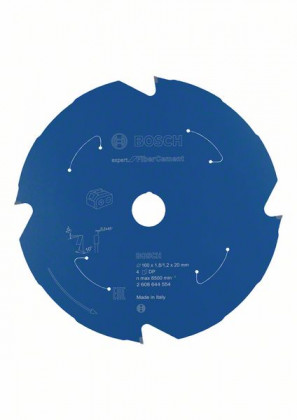 BOSCH 2608644554 Pílový kotúč pre AKU píly Expert for Fibre Cement 160x1,8x20, 4