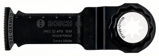 BOSCH 2608662558 BIM ponorný pílový list PAIZ 32 APB Wood and Metal 60 x 32 mm