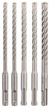 BOSCH 2608833911 5-dielna sada vrtákov SDS plus-5X, 6, 6, 8, 8, 10 mm