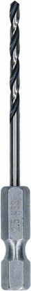 BOSCH 2608577518 Vrták HSS PointTeQ so šesťhrannou stopkou 2,5 mm