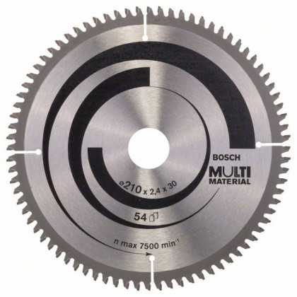 BOSCH 2608640445 Pílový kotúč Multi Material 210 x 30 x 2,5 mm; 80