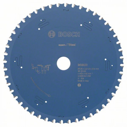BOSCH 2608643058 Kreissägeblatt Expert for Steel 230 x 25,4 x 2,0 mm, 48 BOSCH 2608643058 Kreissägeblatt Expert for Steel 230 x 25,4 x 2,0 mm, 48