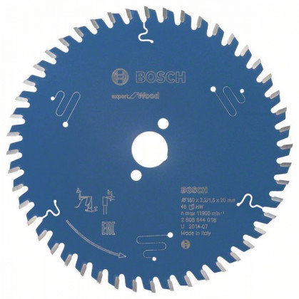 BOSCH 2608644018 Pílový kotúč Expert for Wood 160 x 20 x 2,2 mm, 48